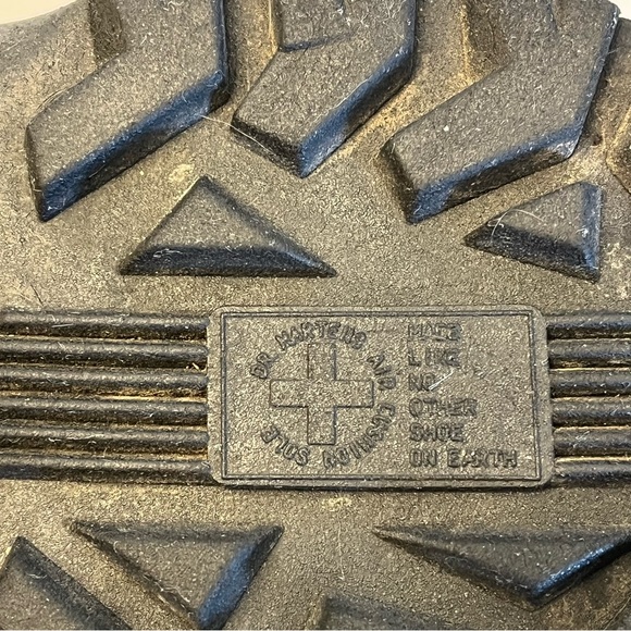 Dr Martens Men's Vintage Brown Chunky Oxford Lace Up Low Top Made In England 5 - Picture 12 of 15